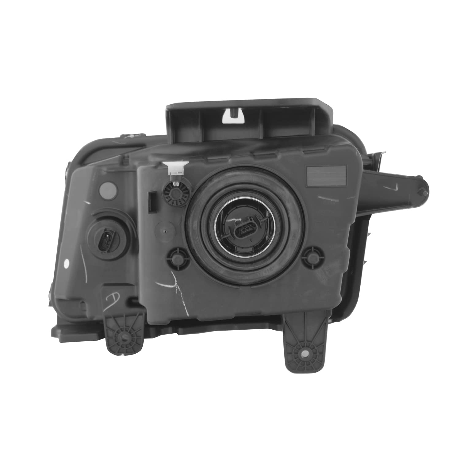 Right TYC Headlight Assembly Compatible with 2010-2013 Chevrolet Camaro