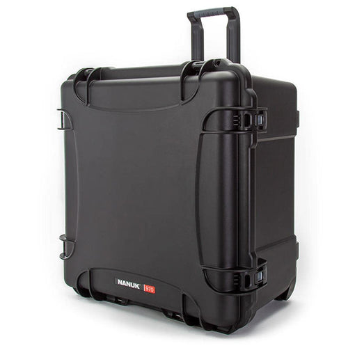 Lightweight Wheeled Series 970 NK-7 Resin Waterproof Hard Case with Foam Insert, Black