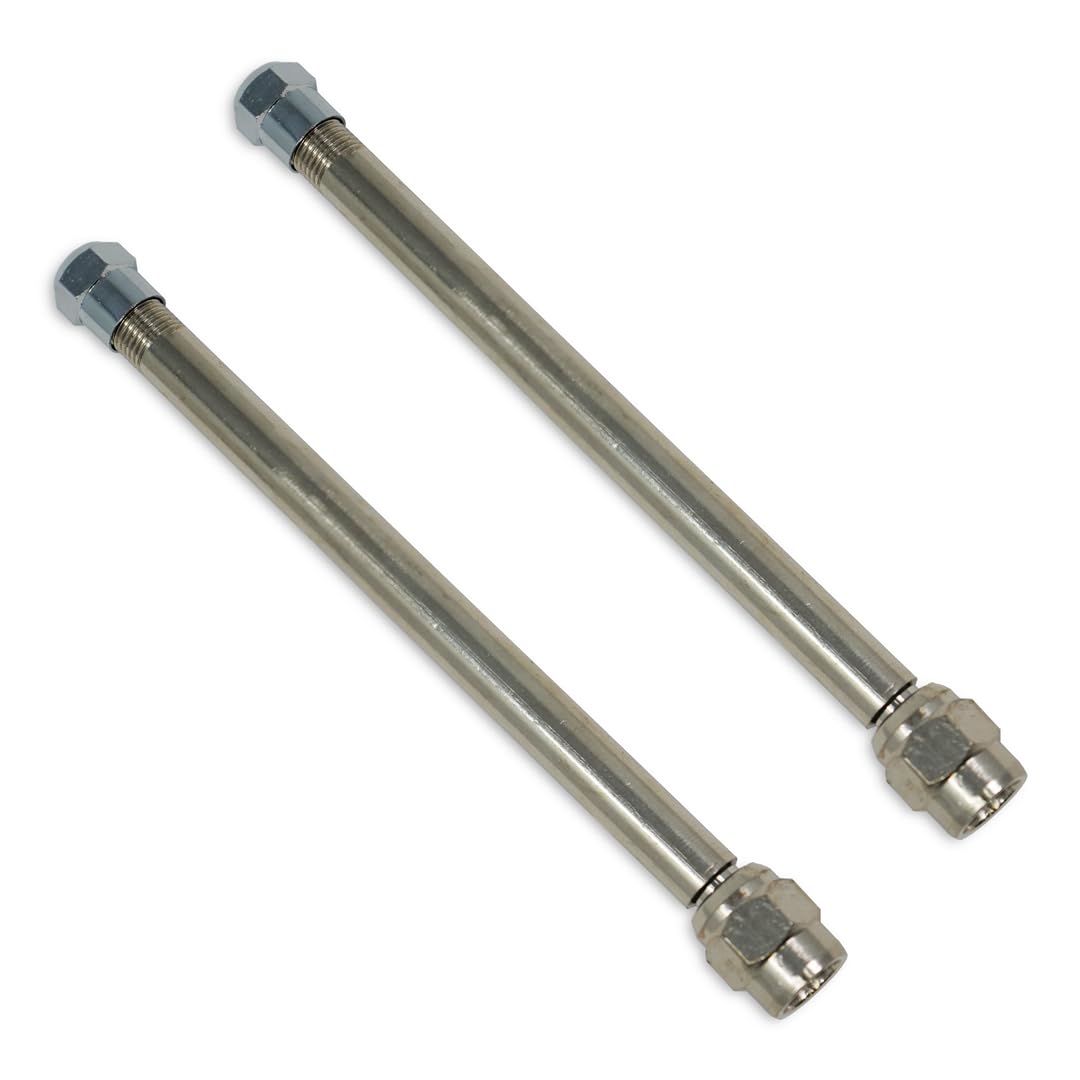 4 Inch TireMinder Straight Valve Extender, 2 Pack