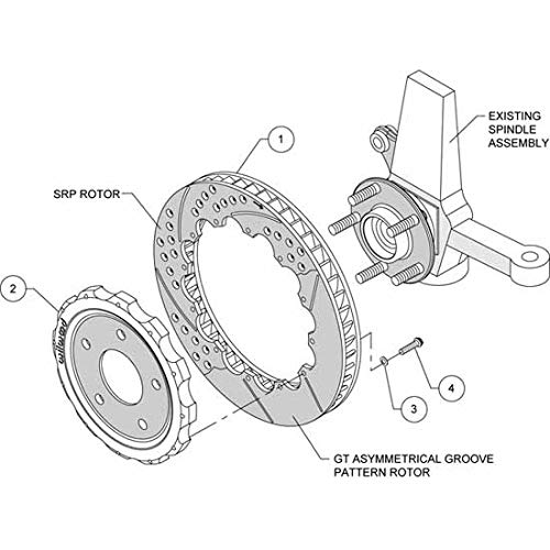 Front Hat/Rotor Kit
