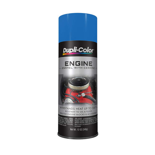 Engine Enamel Spray Paint Dupli-Color with Ceramic - General Motors Blue - 12 oz Aerosol Can