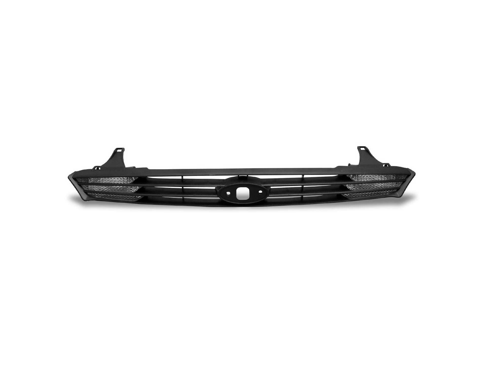 7148352 Armordillo USA OE Style Grille Fits 2000-2004 Ford Focus-Gloss Black