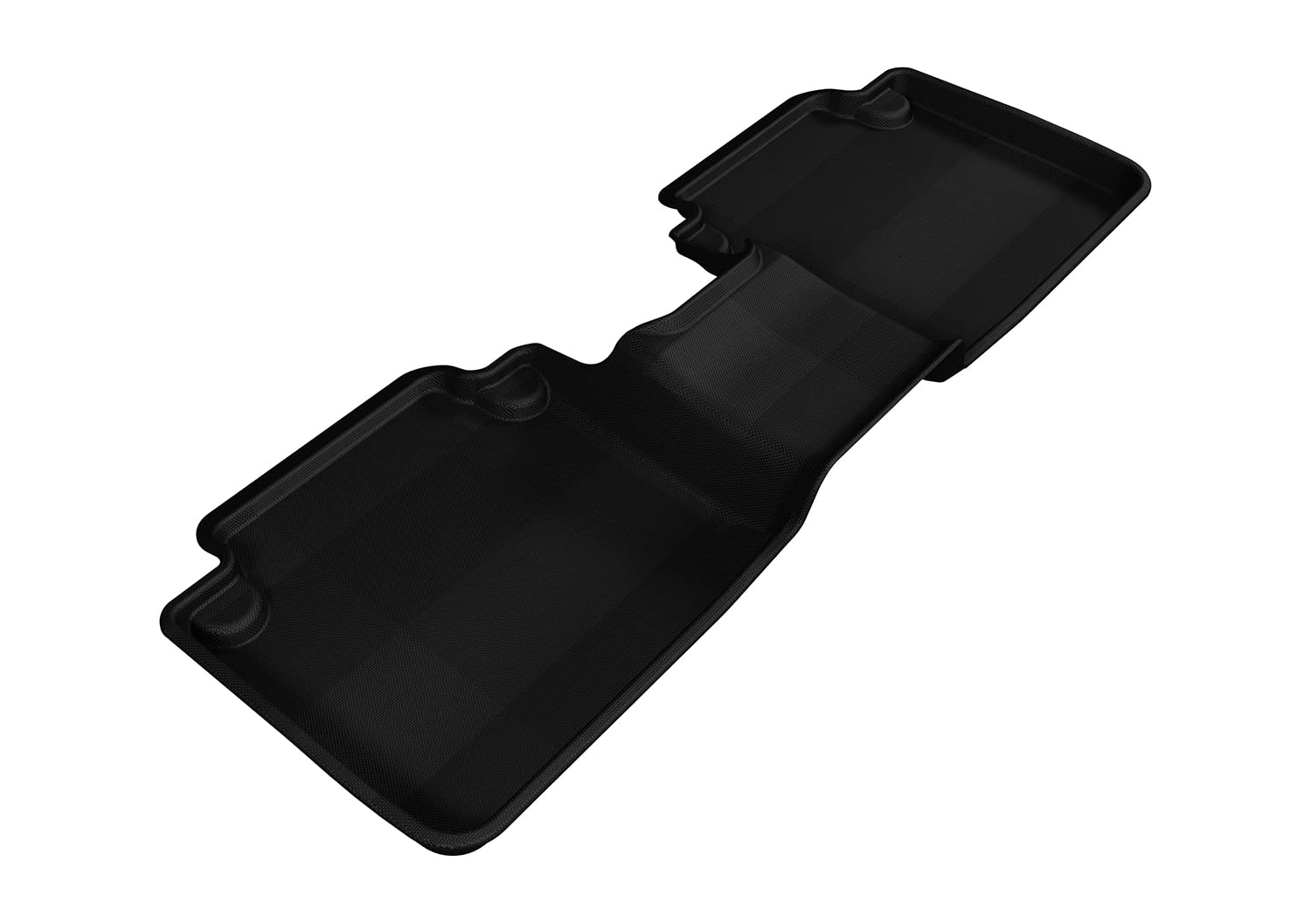 All-Weather Floor Mats 3D MAXpider for Honda Accord Sedan 2013-2017 Custom Fit Car Floor Liners, Kagu Series (2nd Row, Black)