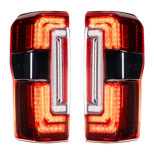 Morimoto Red XB LED Taillights for 2023-2026 Ford Super Duty (LF353)