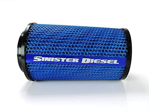 Universal Replacement Sinister Diesel Dry Media Disposable Air Filter (4" Inner Diameter)