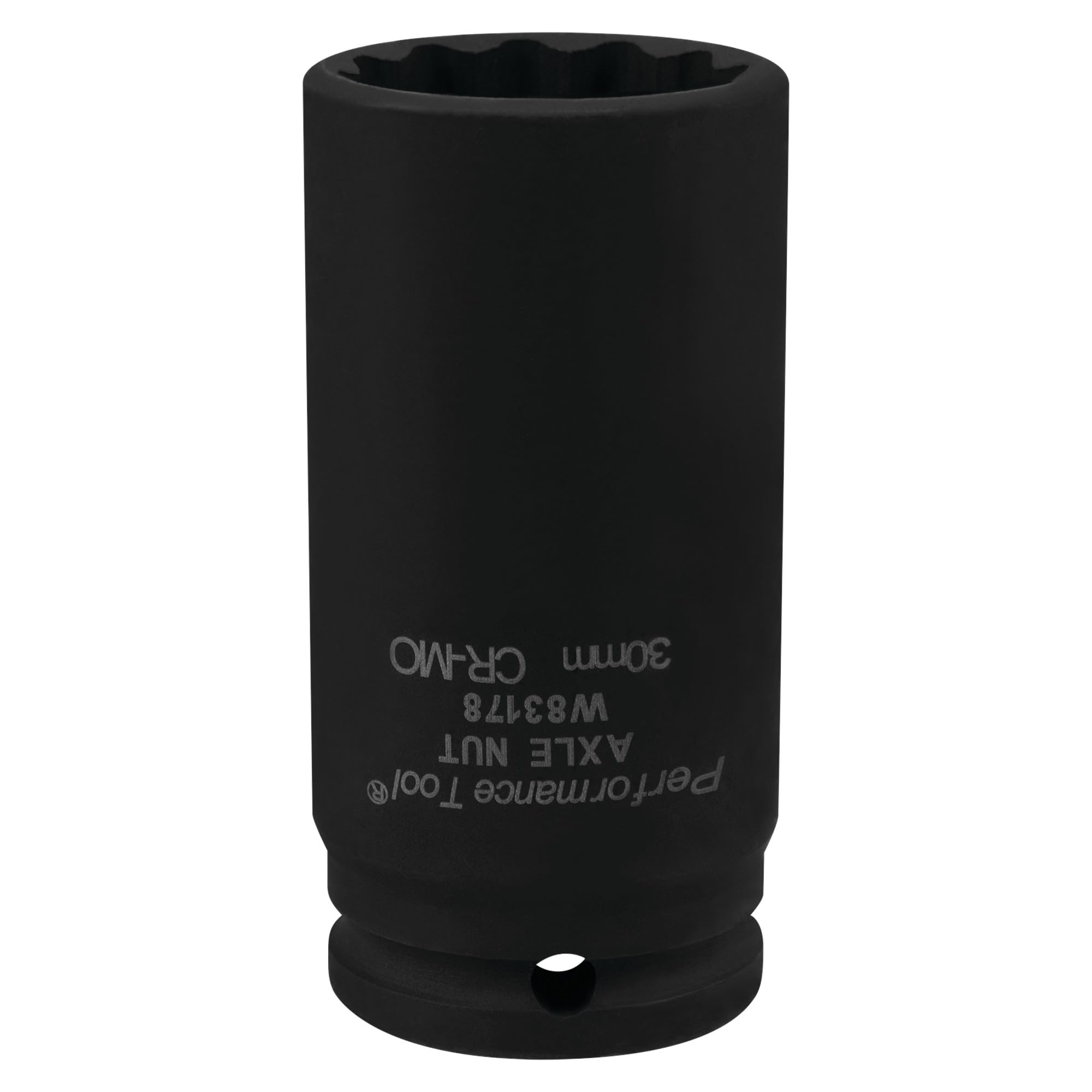 30mm Performance Tool W83178 12 Point Axle Nut Socket