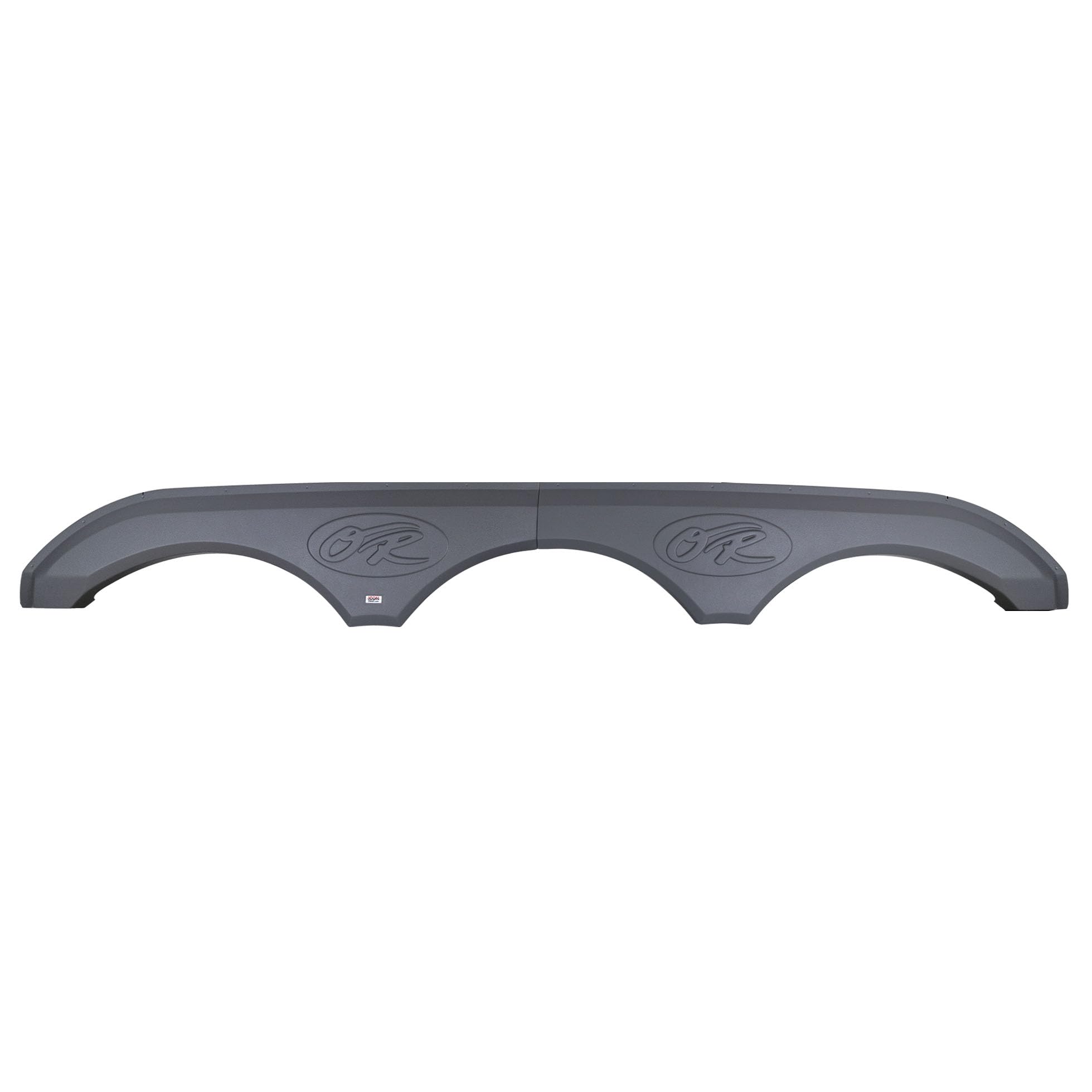 Triple Axle Fender Skirt Icon FS5176 for Open Range RV - Gray