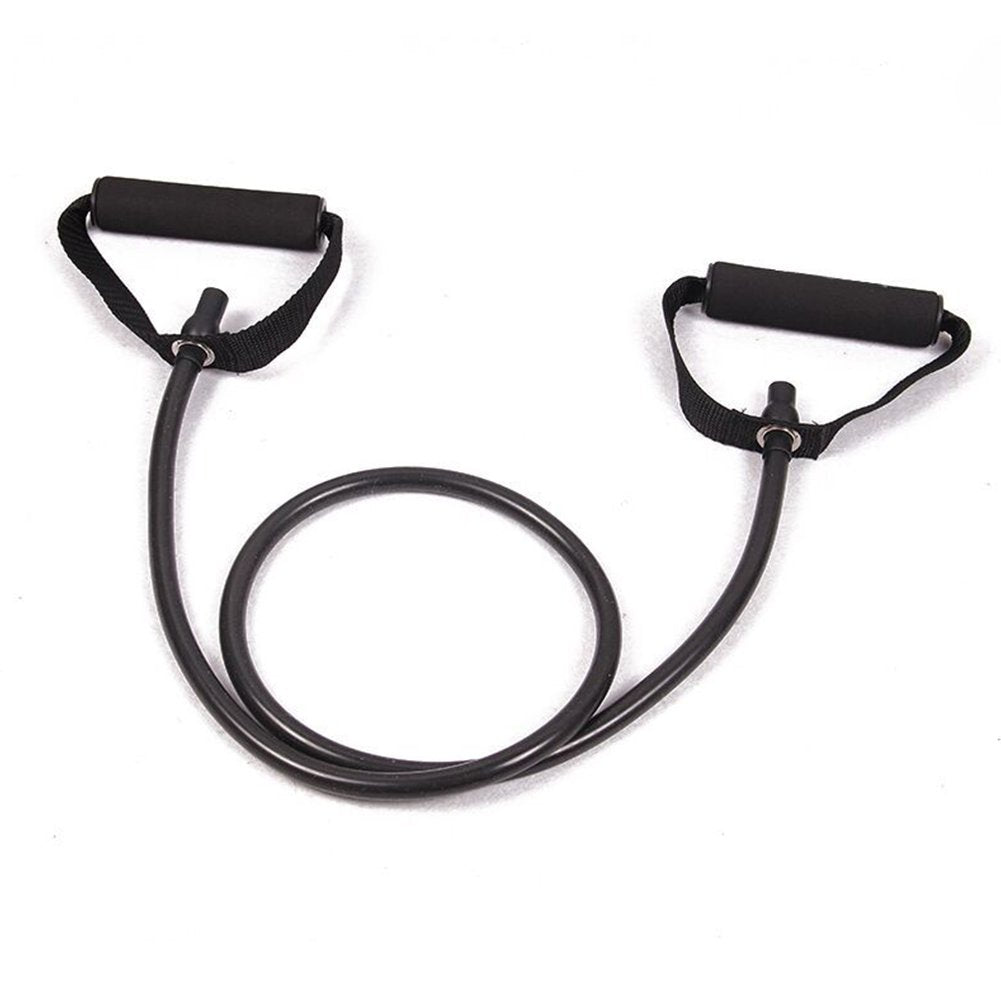 Durable Kathleen0 Strength Resistance Training Fitness Elastic Soft pe for Yoga Workout(1.2MBlack)