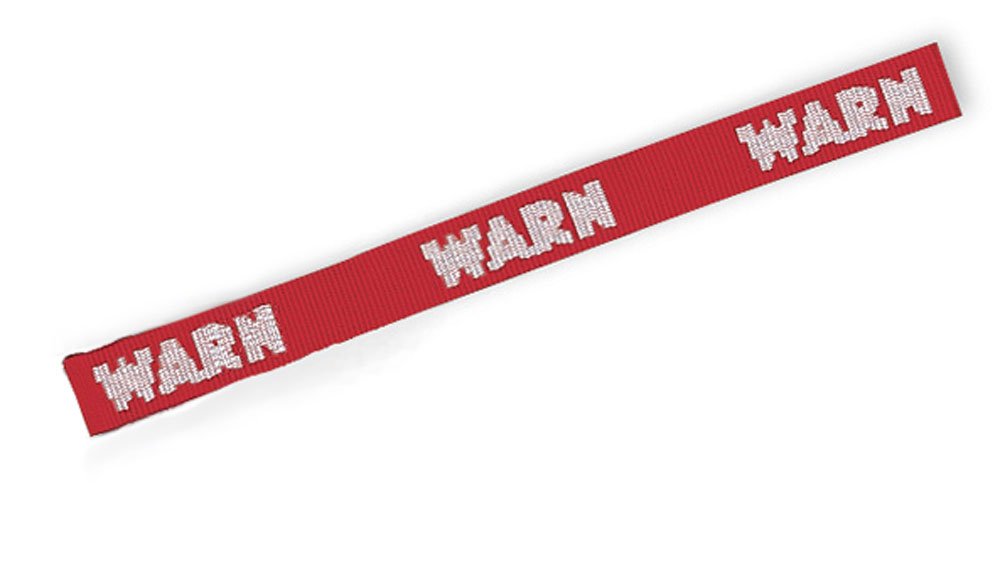 Hook WARN 69645 Strap, Red