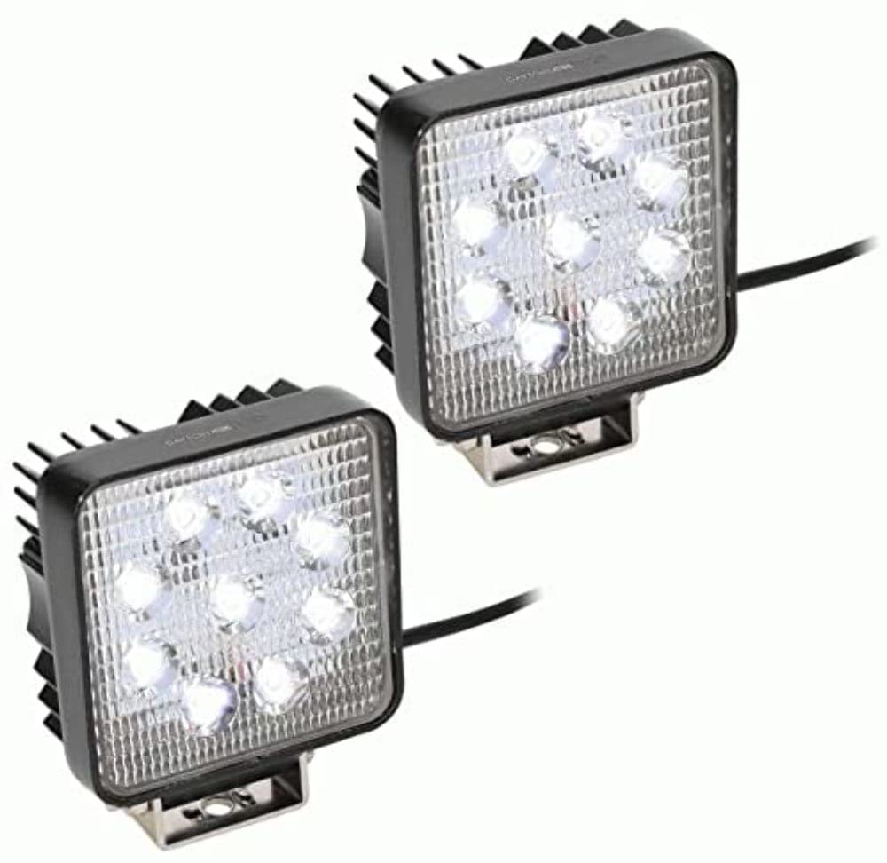 Square METRA Driving Lights - 9 LED (DL-DL4S)