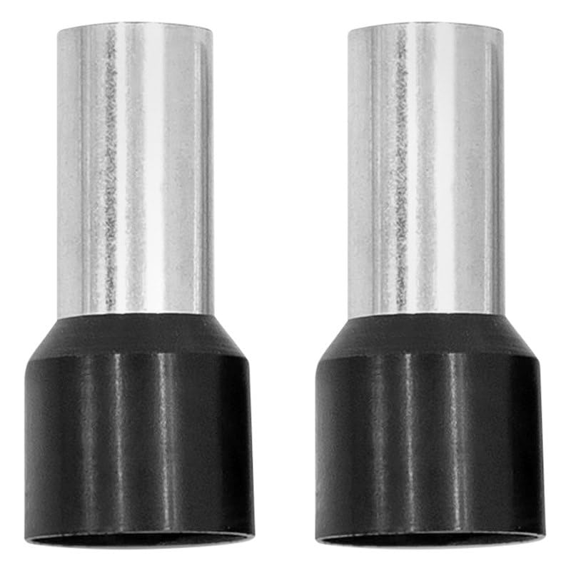 1/0Ga Install Bay Ferrules - Black 50 Per Bag