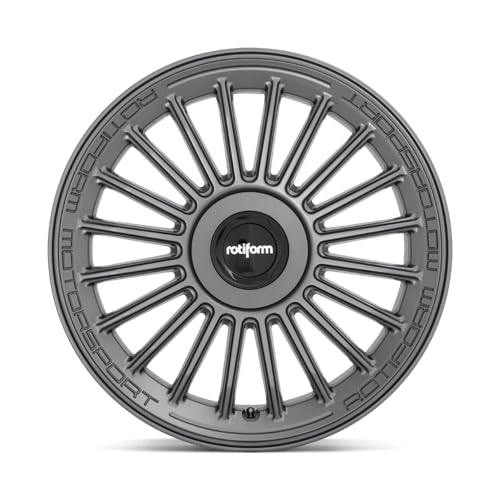 19x8.5 Rotiform buc-m 5x114.3/5x120 35et 72.56mm matte anthracite wheel