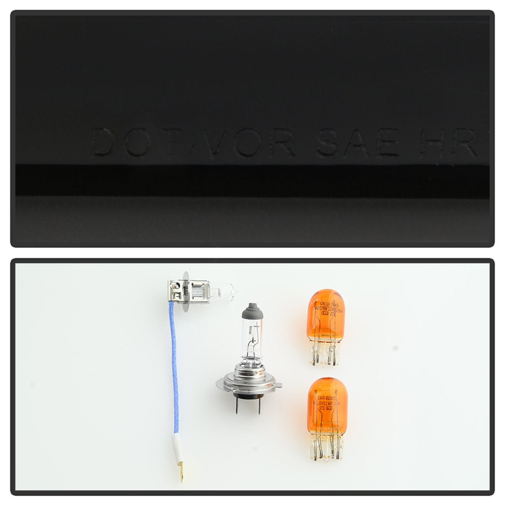 Projector Headlight Xtune PRO-JH-CS14-LBDRL-BSM, 1 Pack