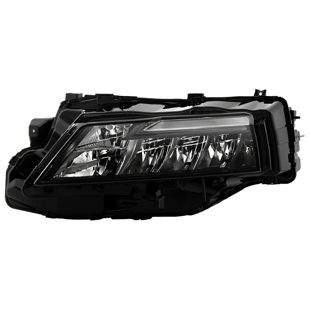 Nissan Rogue 21-23 Spyder (xTune) Bottom LED High/Low Beam Headlight - OE Black Left