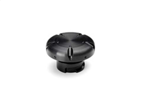 Lokar LSO-02-B Clayton Machine Works LS Engine Oil Cap; Dished; Billet Aluminum; Black Finish;