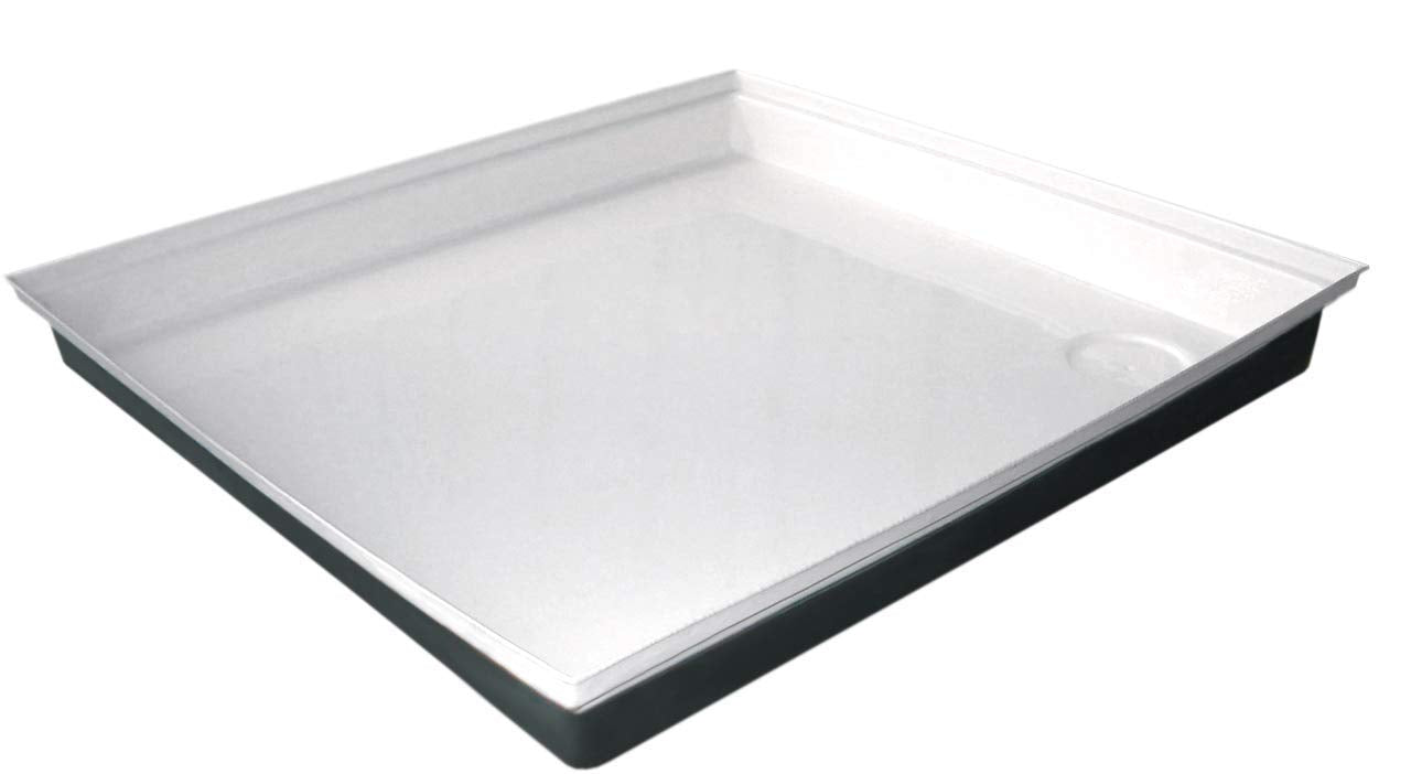 Shower Pan ICON 00461 SP100-27" x 24" x 4", Polar White