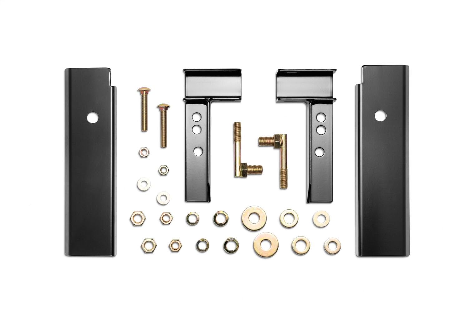 BACKRACK Hardware Kit RealTruck for use w/Standard Bed, Black, No Drill | 30109 | Fits 1999-2006 Chevrolet/GMC Silverado/Sierra 1500/2500/3500; 2007 Silverado/Sierra 1500/2500/3500 Classic