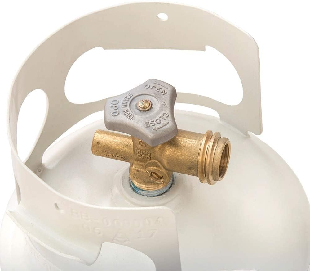 Flame King Propane Tank OPD Overfill Protection Valve for Standard 20 LB Pound Grill Cylinder