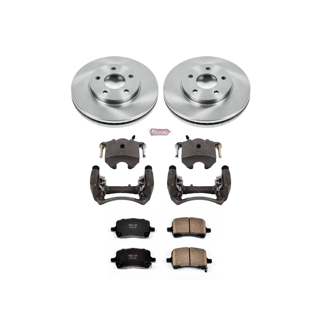 Power Stop KCOE1448 Stock Replacement Front Brake Kit (with Calipers) For Chevrolet HHR 2008-2011 [Model Specific]
