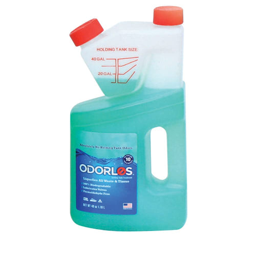 Valterra V77002 Odorlos Holding Tank Treatment (40oz Self Measuring Bottle),1 Pack