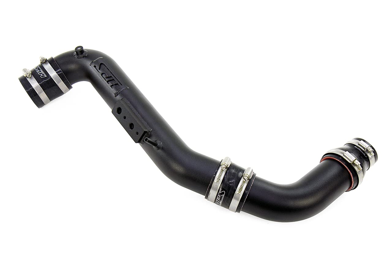 HPS Performance Upper Black Charge Pipe Cold Side Compatible for 2018-2022 Honda Accord 1.5L Turbo, 17-134WB