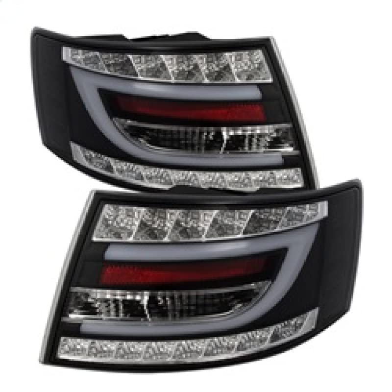 Auto Spyder 5079602 LED Tail Lights Black/Clear