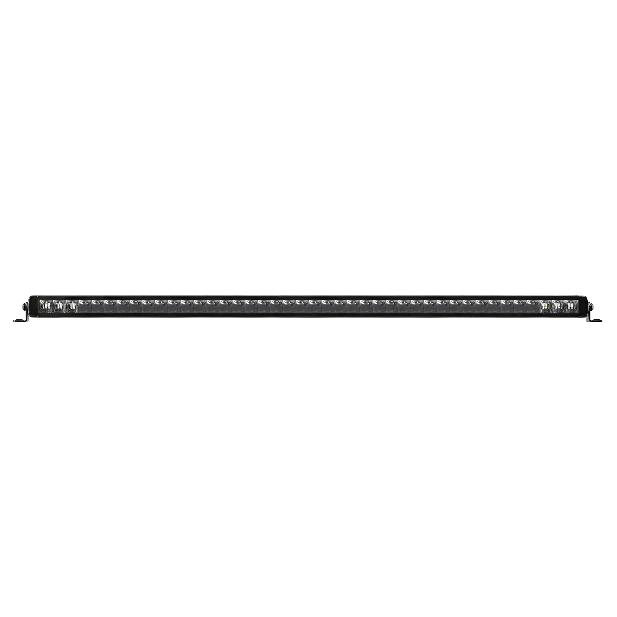 Blackout Series Go Rhino Xplor Lighting: 39.5" Single Row LED Light Bar | Side & Track Mount, Aluminum, Black | 754004011CSS