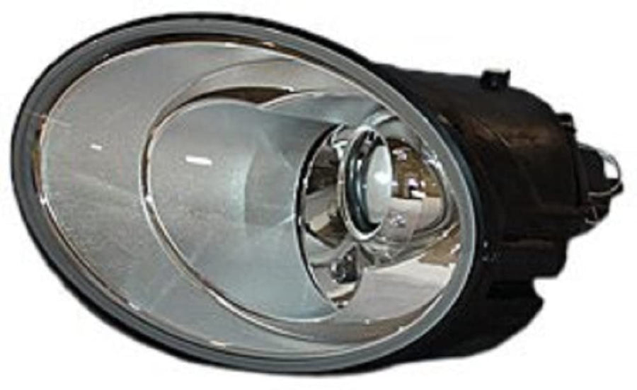 Left TYC Headlight Assembly Compatible with 2006-2010 Volkswagen Beetle