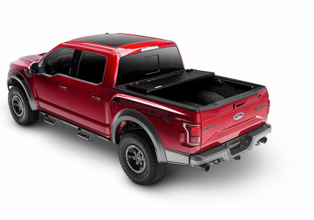 ArmorFlex UnderCover Hard Folding Truck Bed Tonneau Cover | AX42017 | Fits 2022 Toyota Tundra (w/o Trail Special Edition Boxes) 5' 7" Bed (66.7")