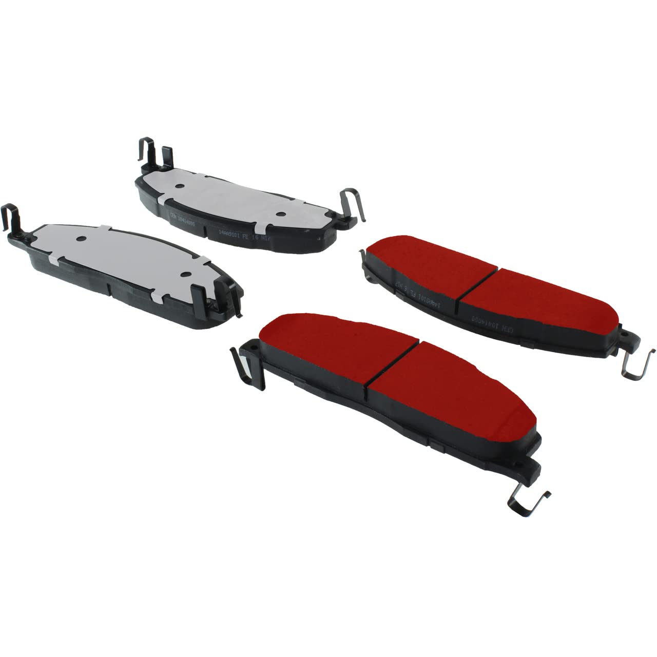 500.14000 Centric 2009-2018 Dodge, Ram 2500, 3500, 4000, Ram 2500, Ram 3500, Ram 4000 PQ PRO Disc Brake Pads with Hardware