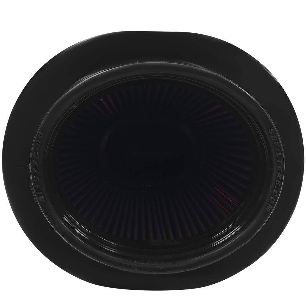 S&B Filters High Performance KF-1051 Replacement Filter (Oiled Cleanable, 8-ply Cotton)