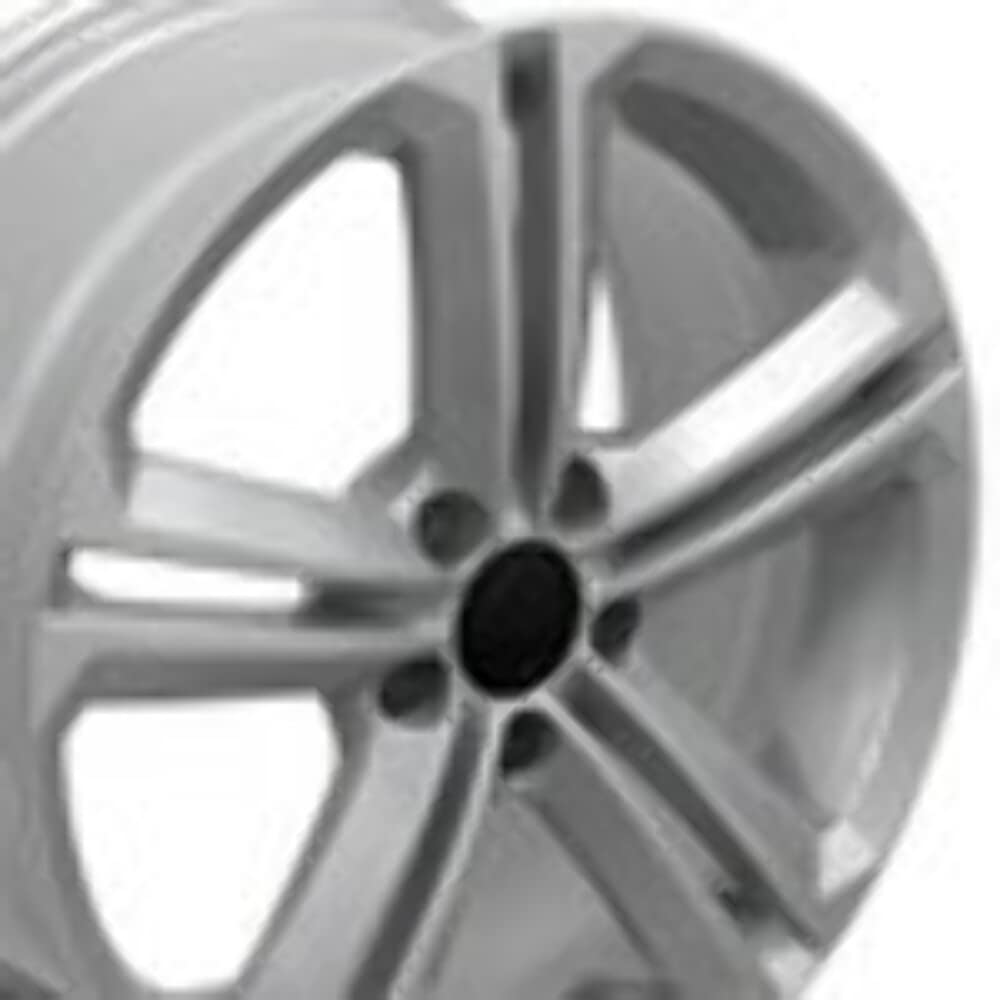 VW18-18080-5112-45S Silver Wheel Painted OE Wheels LLC (18 x 8. inches /5 x 112 mm, 45 mm Offset)