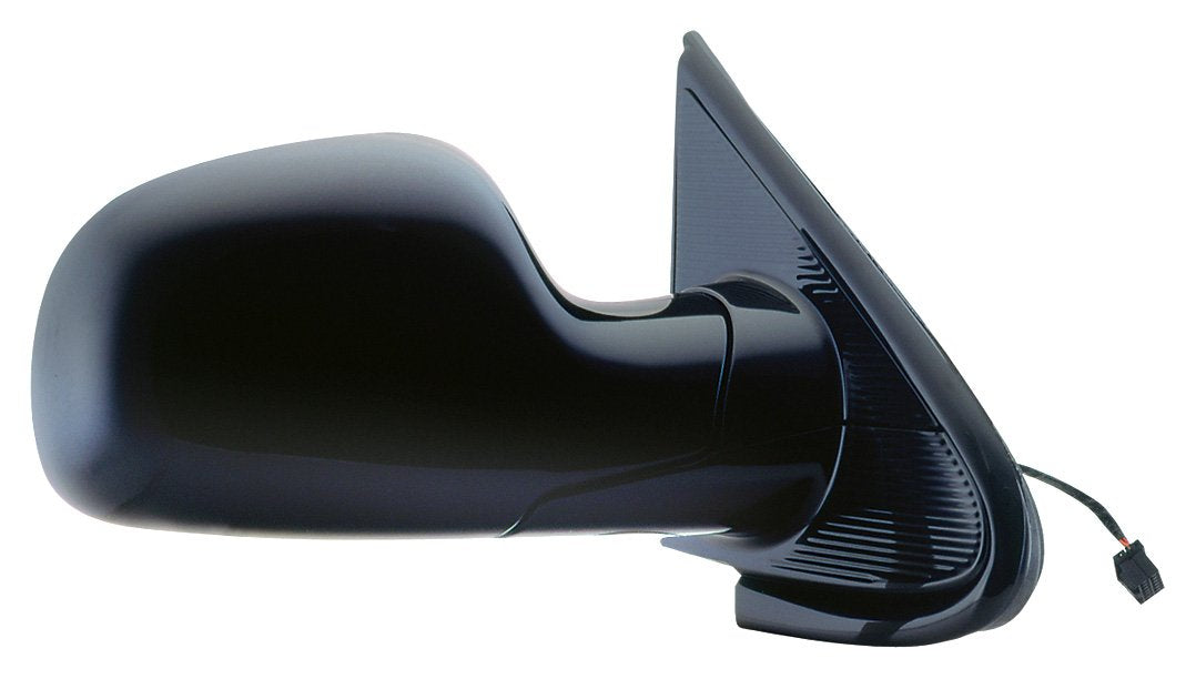 Mirror Passenger Side for Chrysler Town & Country, Dodge Caravan/Grand Caravan, Plymouth Voyager, Black, Foldaway, w/o Memory, Heated Power