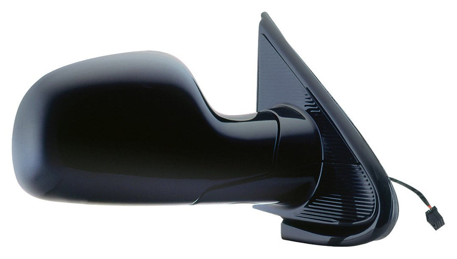 Mirror Passenger Side for Chrysler Town & Country, Dodge Caravan/Grand Caravan, Plymouth Voyager, Black, Foldaway, w/o Memory, Heated Power