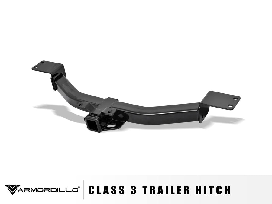 Class 3 Armordillo 7173101 Trailer Tow Hitch with 2" Receiver Tube - Black Fits 2009-2017 Chevy Traverse