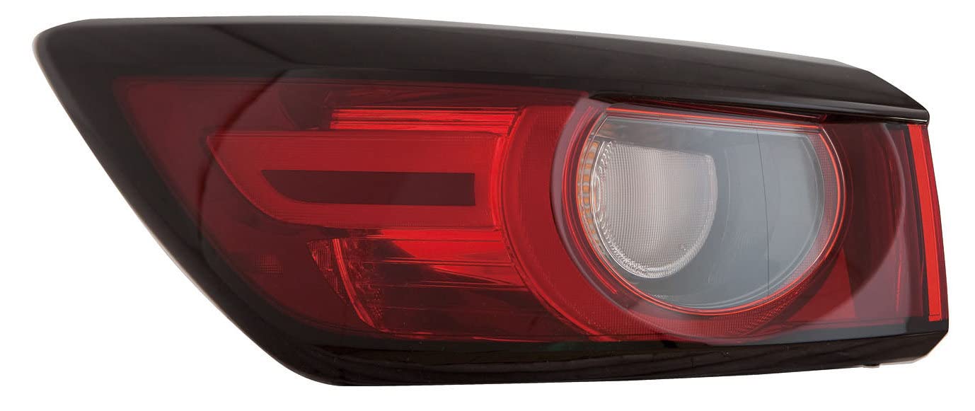 For Mazda CX3 19-20 Tail Light Outer LED Driver Side CAPA | DOT Certified DM6F-51-160A | MA2804133C
