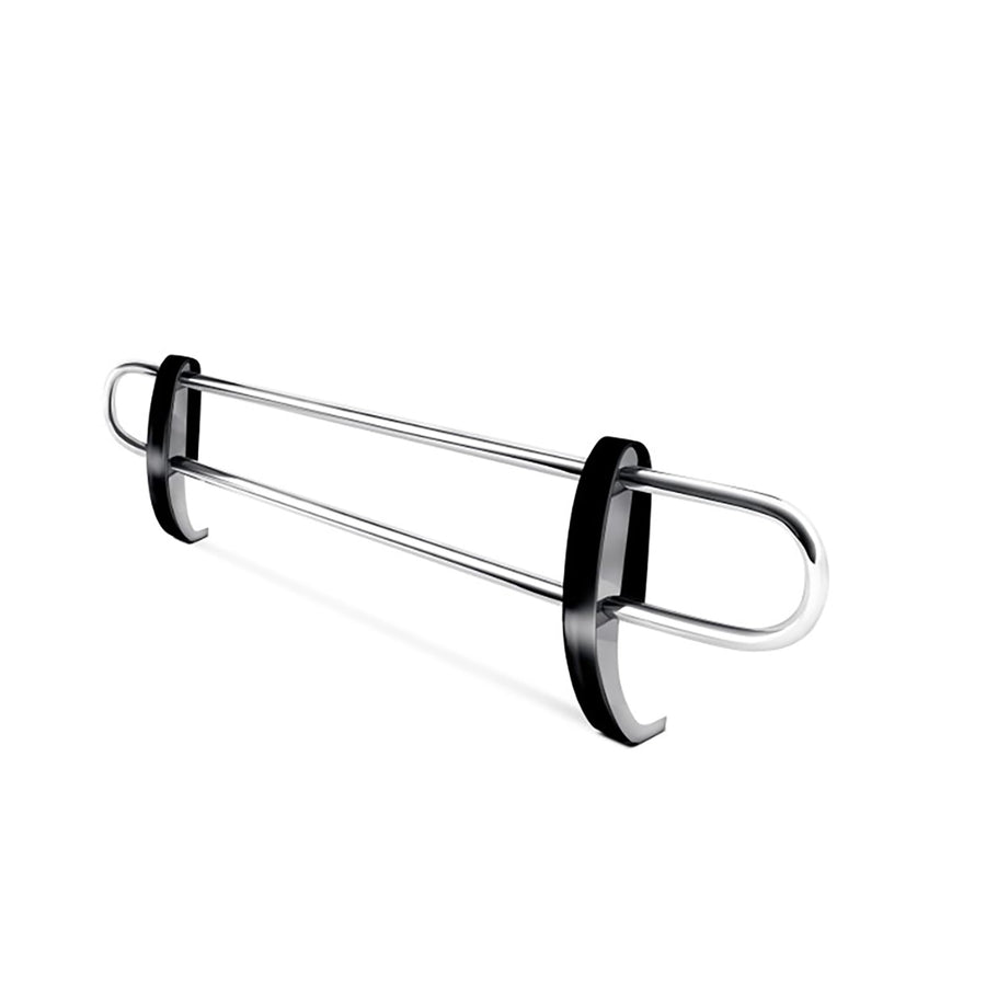 Rear Bumper Guard Black Horse Double Tube Stainless Steel Compatible with 2011-2017 Nissan Juke-8NIJUSS