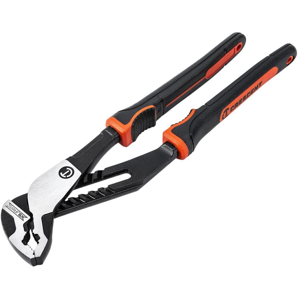 Crescent Z2 V-Jaw K9 Dual Material Tongue & Groove Pliers - Home Improvement, Mechanic, Plumbing & Repair Hand Tool - 10" - RTZ210CGV