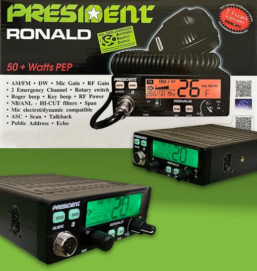 Ronald PRESIDENT 10 Meter Radio
