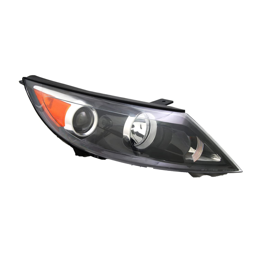 Right TYC Headlight Assembly Compatible with 2011-2012 Kia Sportage