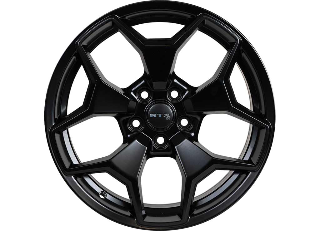 Custom RTX Wheel - 17x7.5, 35 Offset, 5x108 Bolt Pattern, 63.4mm Hub - Satin Black Rim