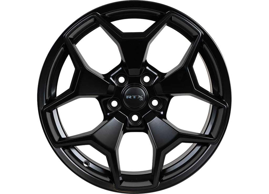 Custom RTX Wheel - 17x7.5, 35 Offset, 5x108 Bolt Pattern, 63.4mm Hub - Satin Black Rim