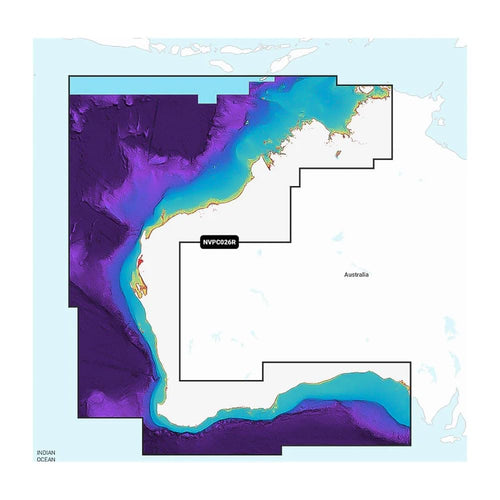 Navionics+ Garmin Australia, West - Inland and Coastal Marine Charts