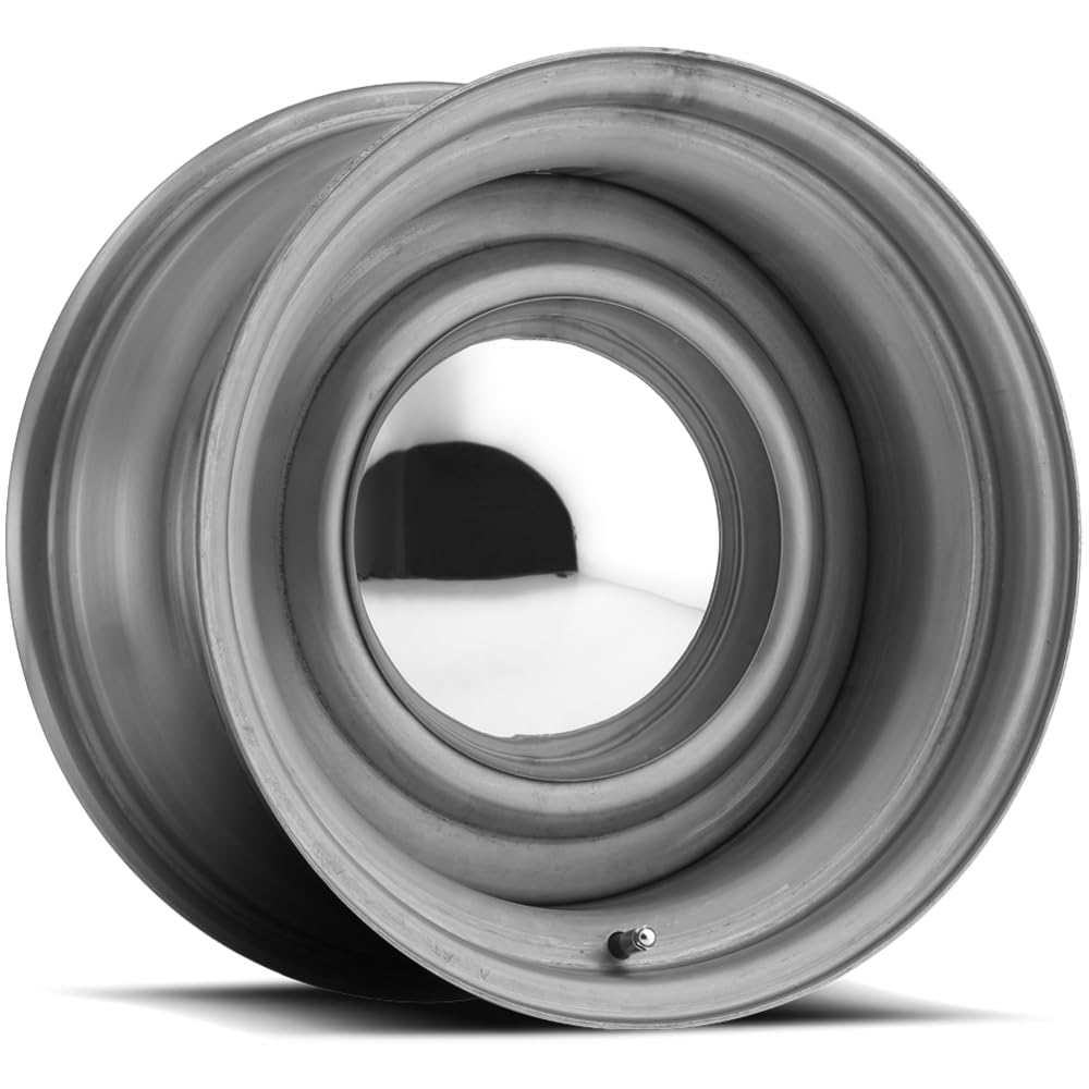15" x 6" AWC 61 Smoothie Custom Wheel - Black, 6 Offset, 5x127 Bolt Pattern, 94.2mm Hub