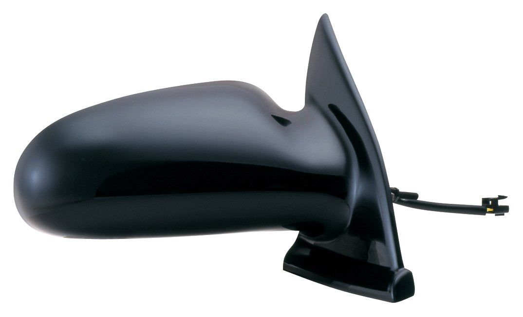 Mirror Passenger Side for Saturn S Series Sedan & Wagon, Black, Non-Foldaway, Power
