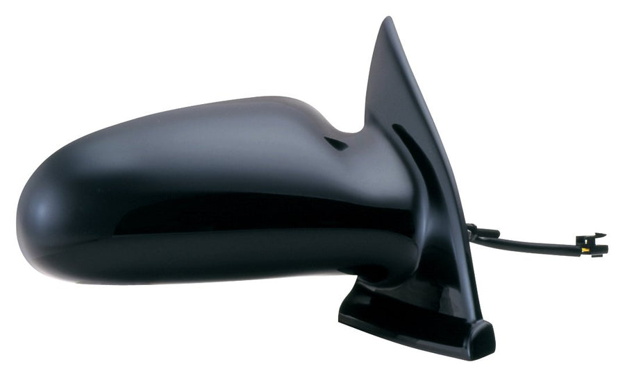 Mirror Passenger Side for Saturn S Series Sedan & Wagon, Black, Non-Foldaway, Power