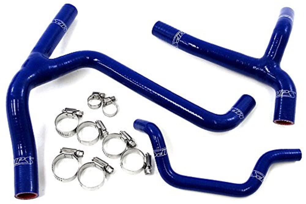 Blue HPS 57-1246-BLUE Silicone Radiator Coolant Hose Kit