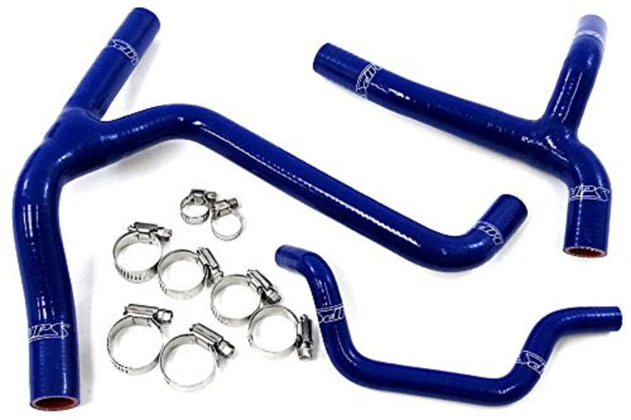 Blue HPS 57-1246-BLUE Silicone Radiator Coolant Hose Kit