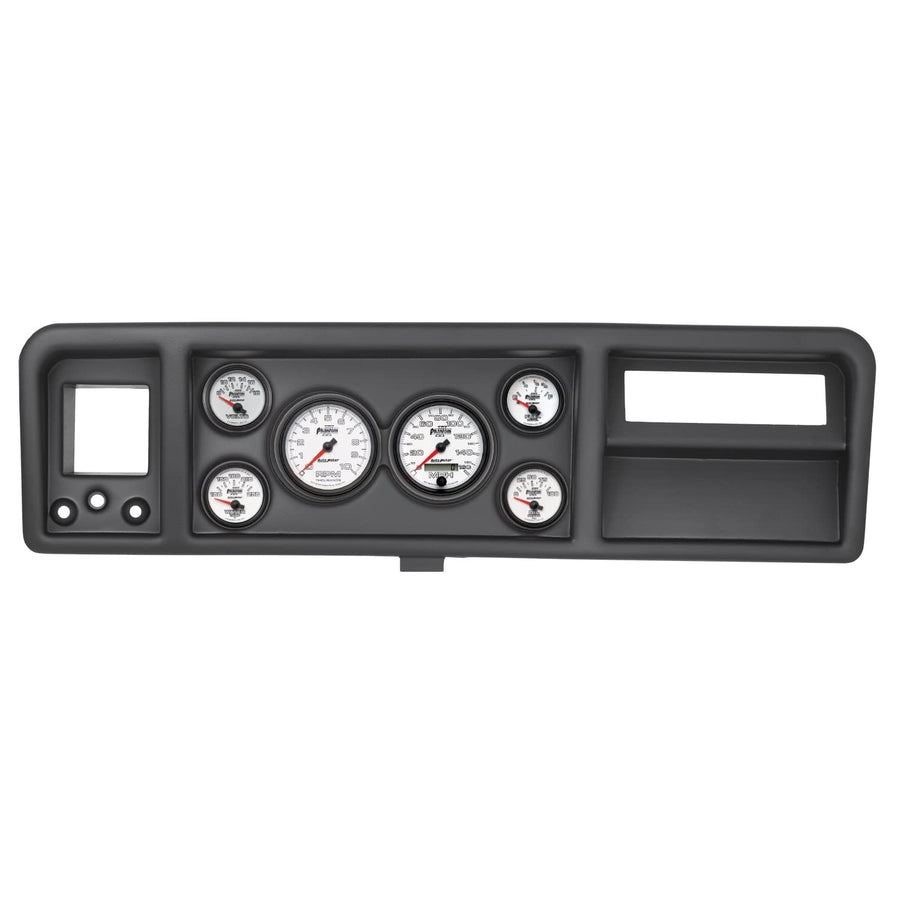 AutoMeter Dash Kit Direct Fit, Ford Truck 73-79, Tach/Mph/Fuel/Oilp/Wtmp/Volt, Phantom Ii (2146-10)
