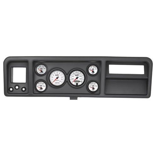 AutoMeter Dash Kit Direct Fit, Ford Truck 73-79, Tach/Mph/Fuel/Oilp/Wtmp/Volt, Phantom Ii (2146-10)
